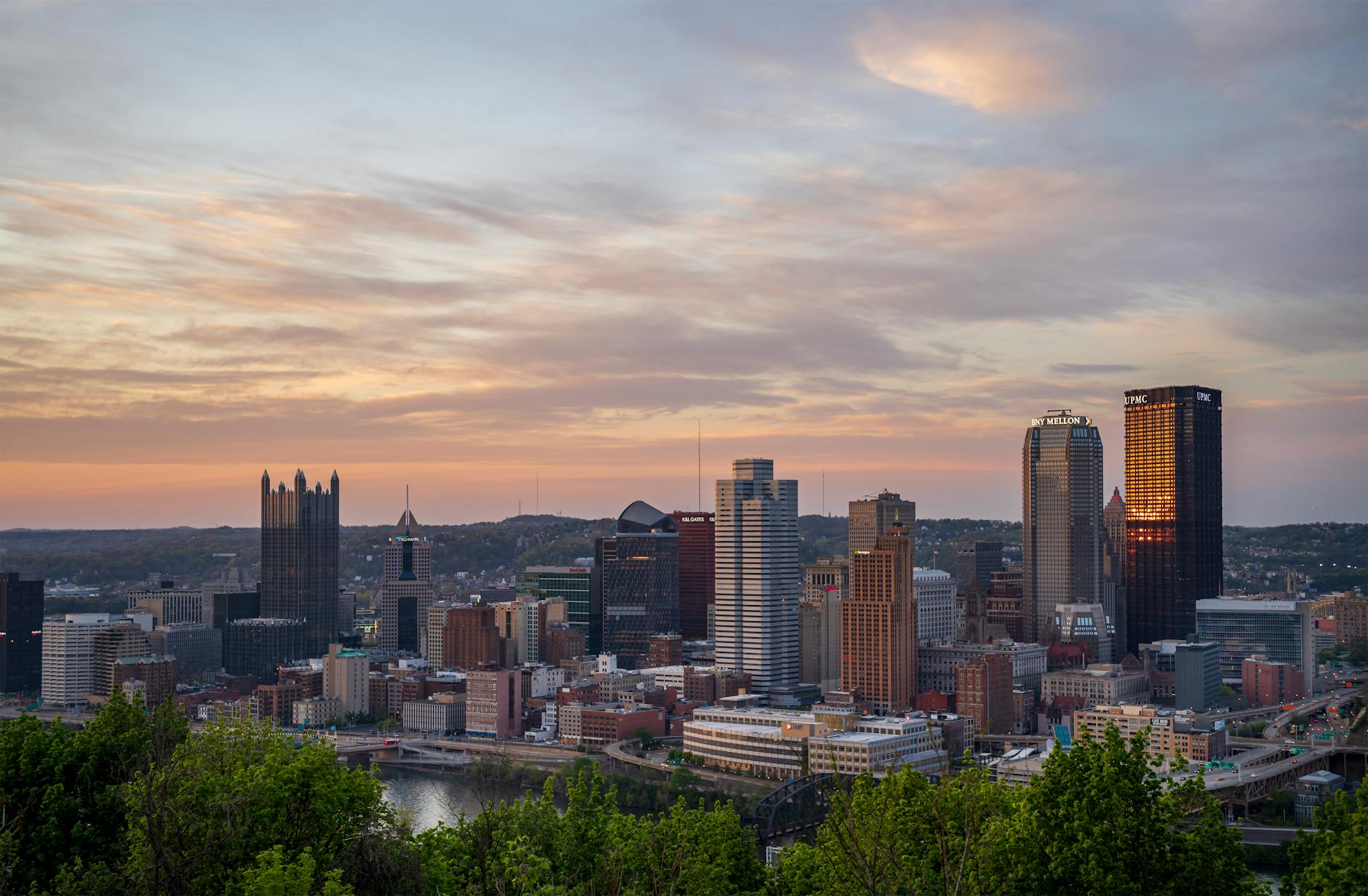 cityscape of pittsburgh