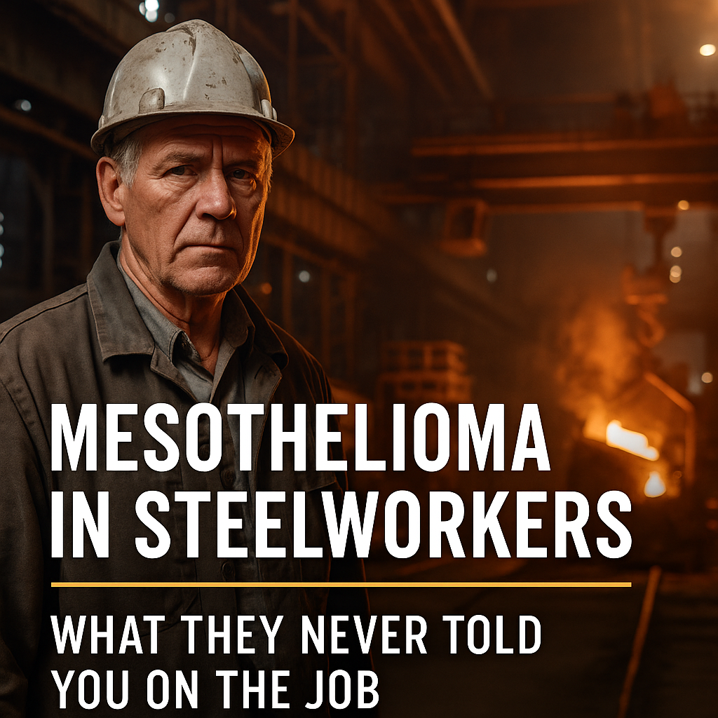 Mesothelioma in steelworkers