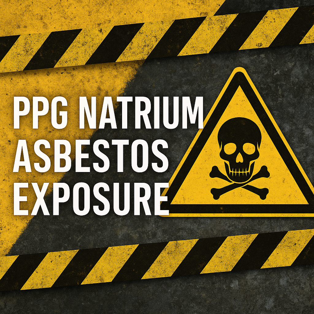 PPG Natrium asbestos exposure