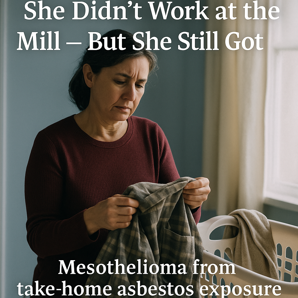 Mesothelioma from take-home asbestos exposure