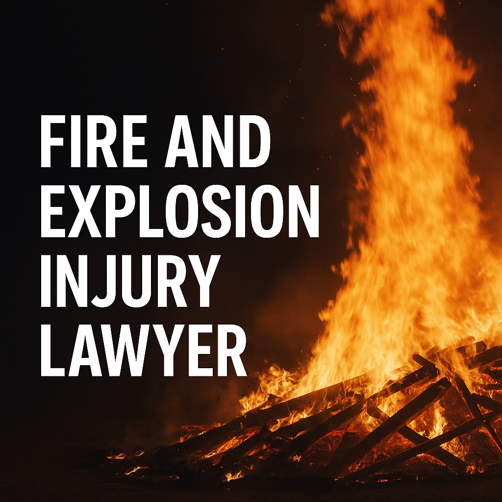 Fire and Explosion Injury Lawyer