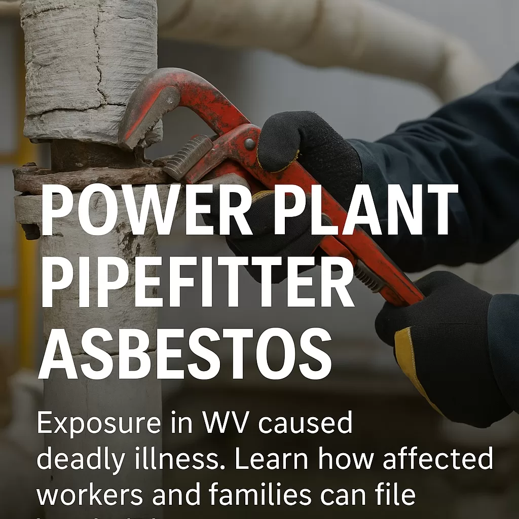 Power Plant Pipefitter Asbestos Exposure