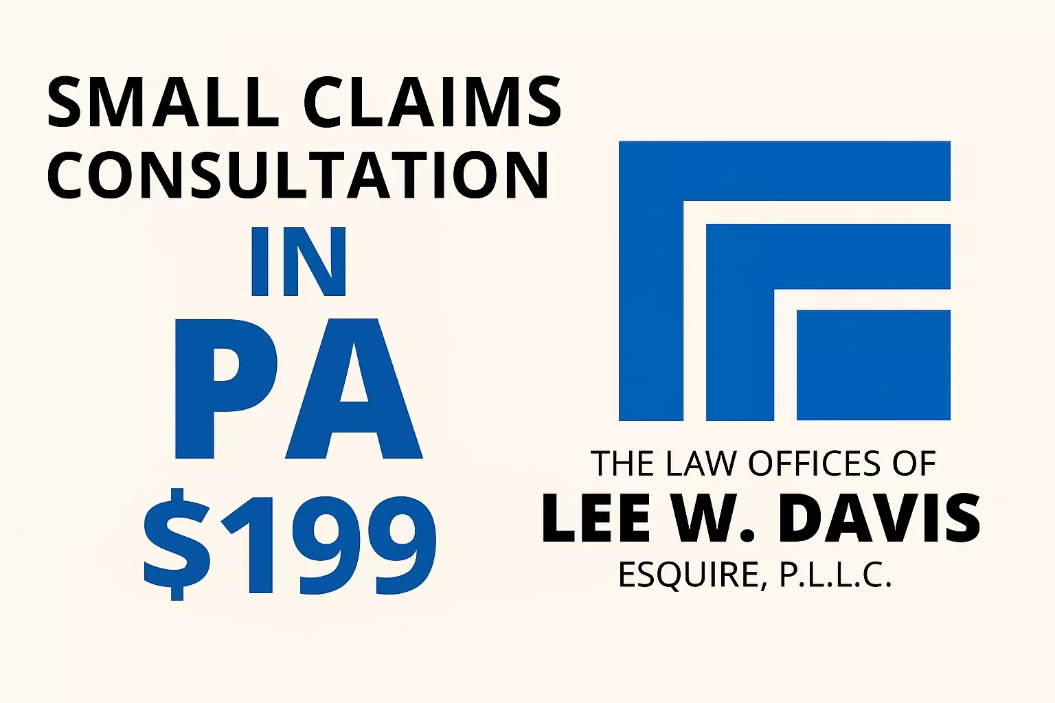 Pennsylvania Small Claims Lawyer Consult