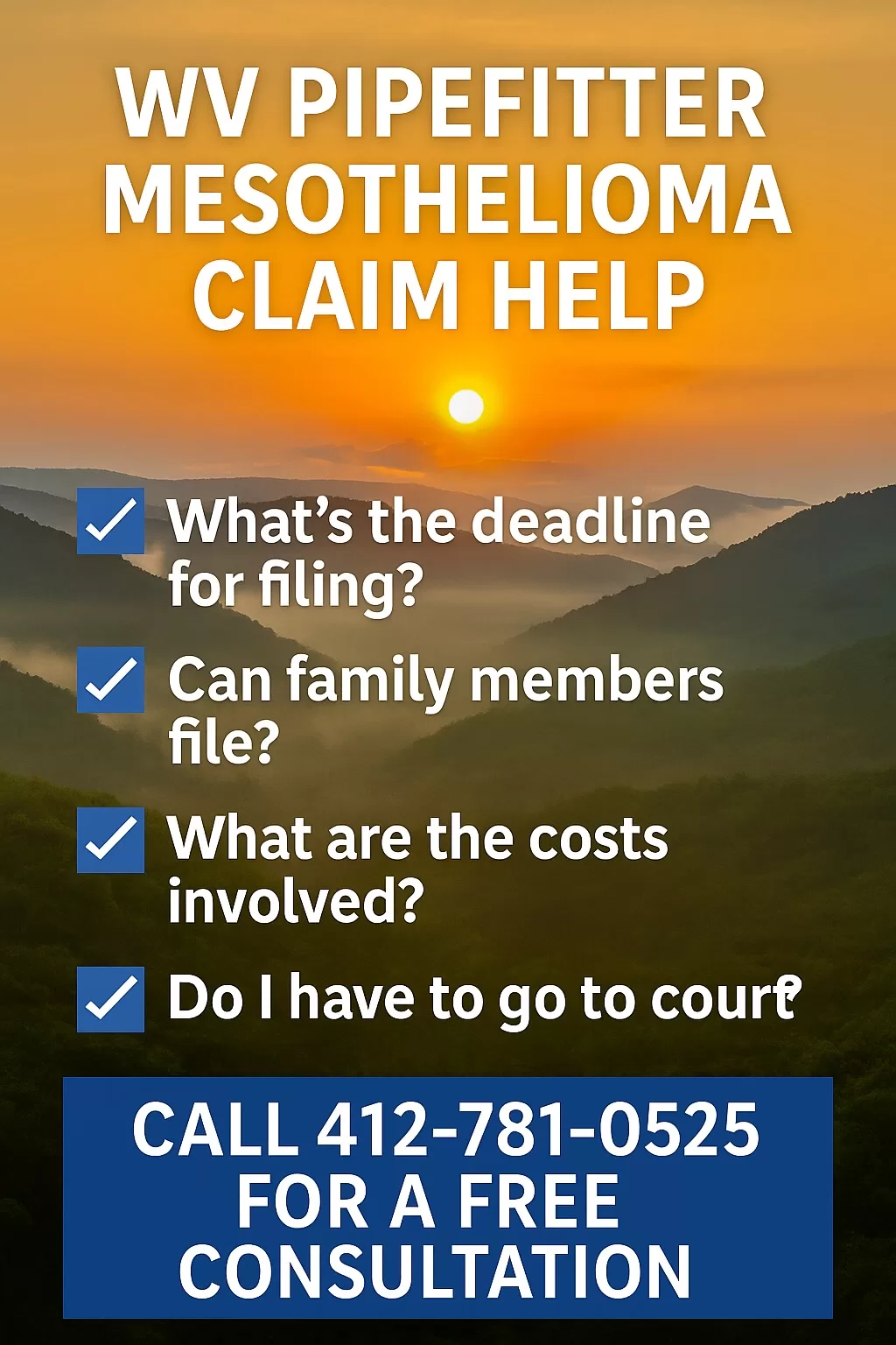 WV Pipefitter Mesothelioma Claims