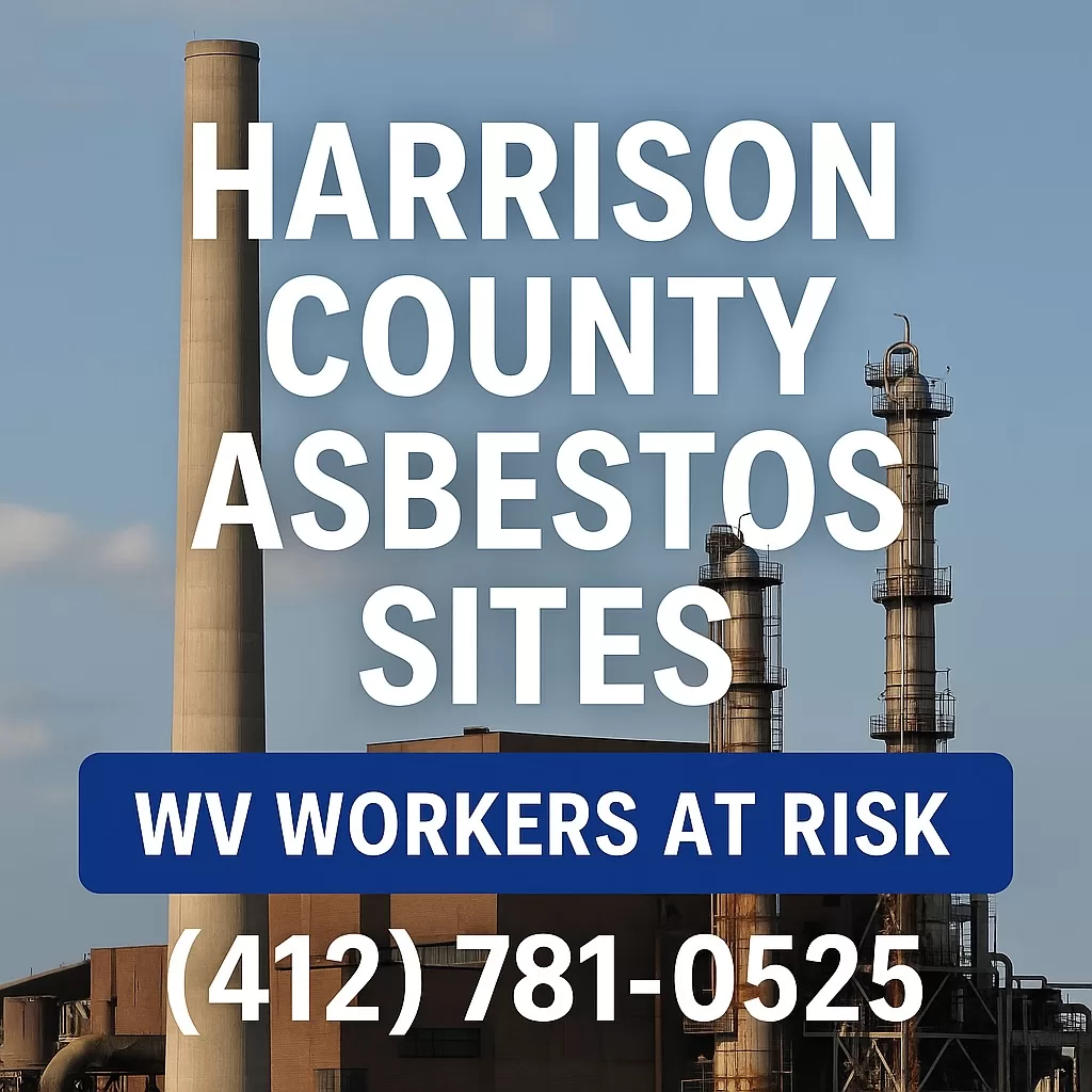 harrison county asbestos sites