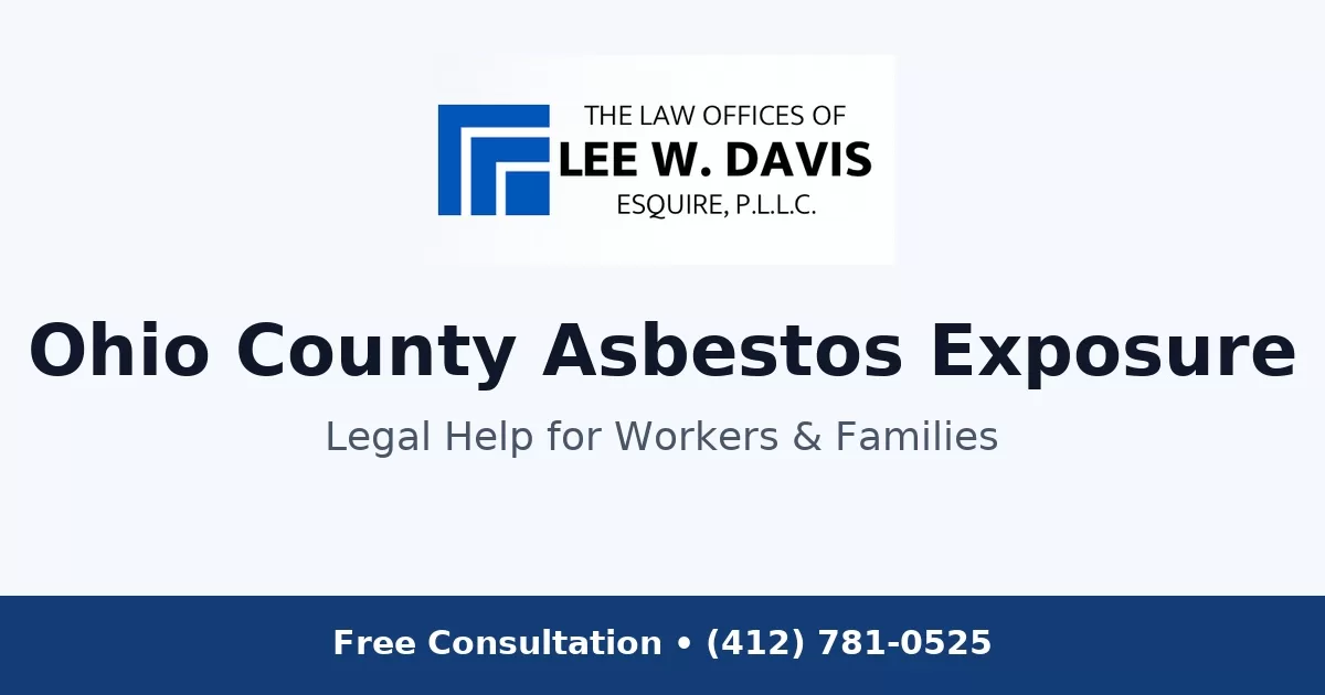 Ohio County Asbestos Exposure