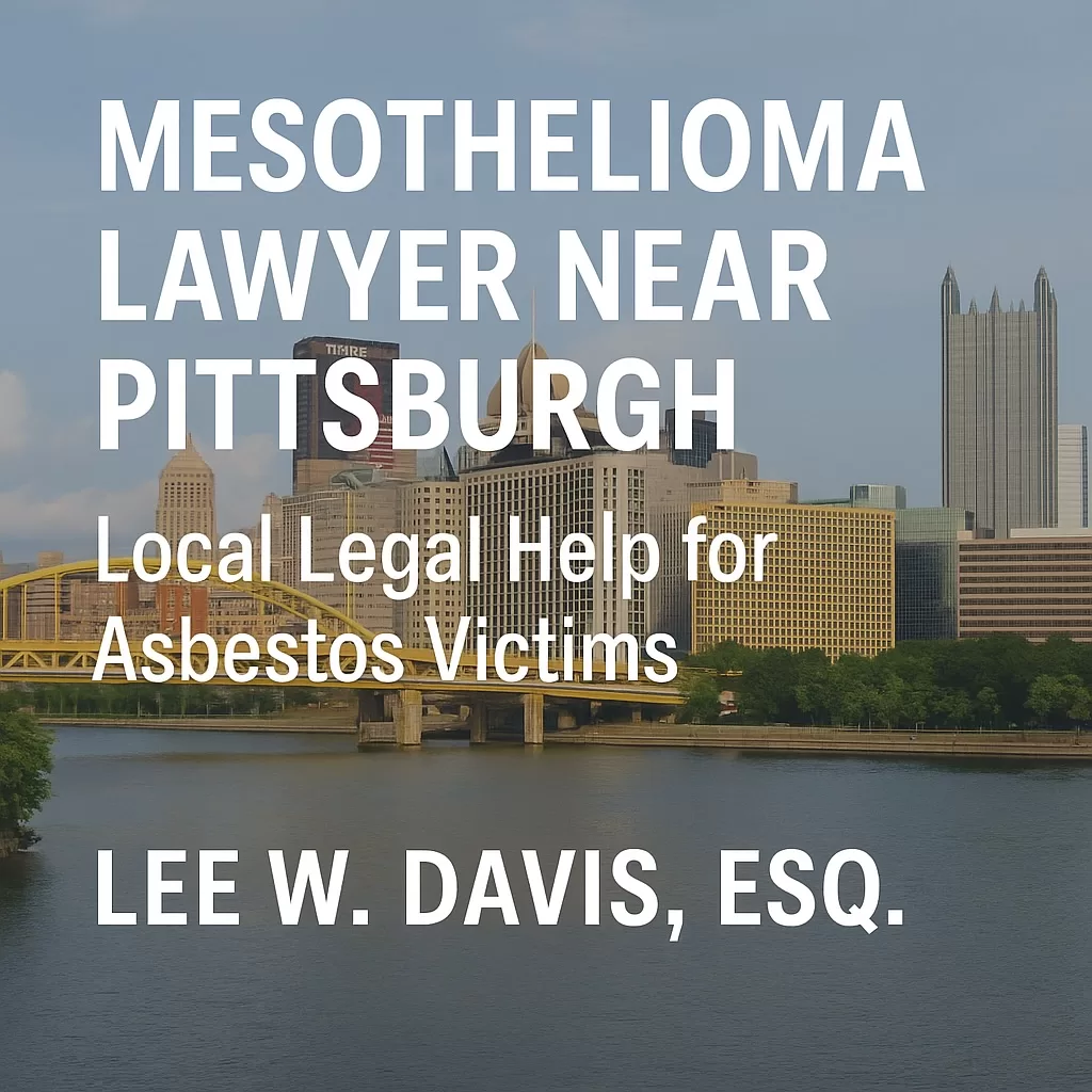 Mesothelioma Lawyer Near Pittsburgh – Local Asbestos Legal Help