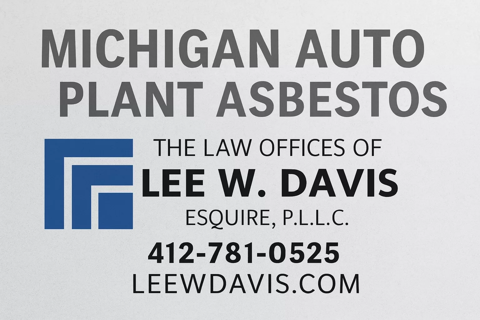 Michigan Auto Plant Asbestos