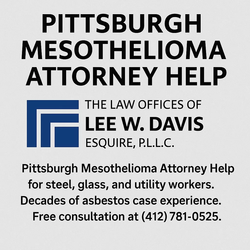 Pittsburgh Mesothelioma Attorney Help