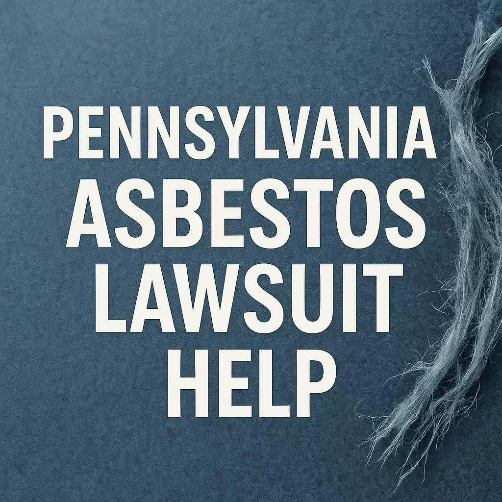 Pennsylvania Asbestos Lawsuit Help