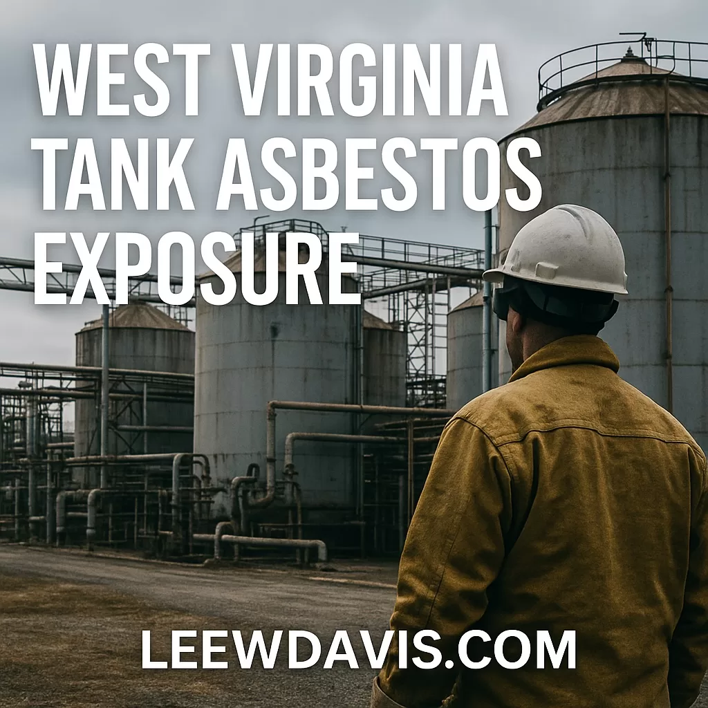West Virginia Tank Asbestos Exposure