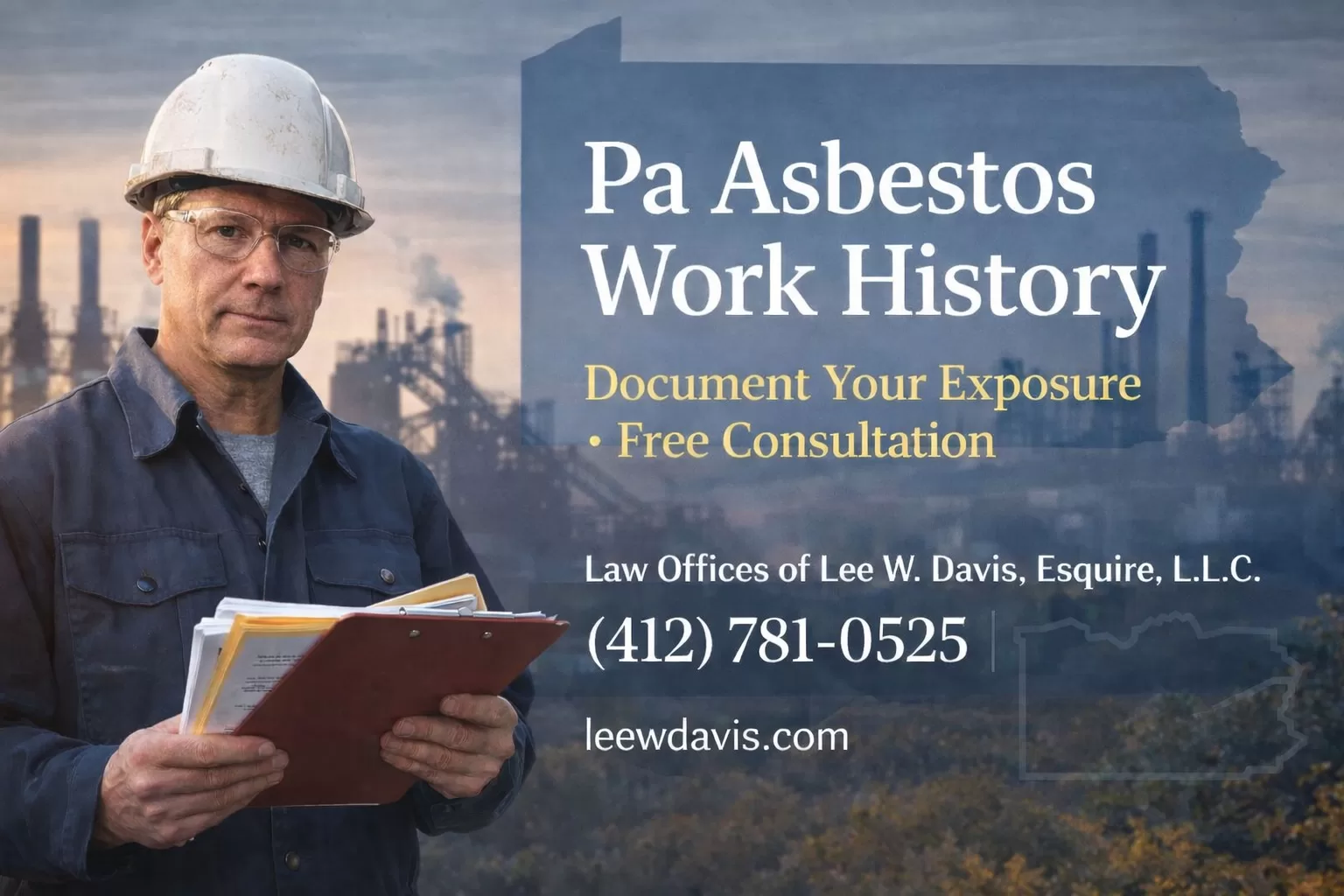 pa asbestos work history